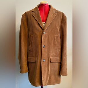 Brooks Brothers 346 - all cotton brown corduroy jacket Size Large